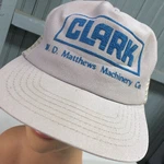 Clark Forklift Matthews Machinery Snapback Baseball Cap Hat. Fixed Price $16.65.