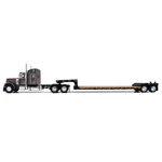 Dcp 1/64 Peterbilt 379 Mid Roof Sleeper Fontaine Renegade Lowboy Trailer 60-2160. Fixed Price $178.95.