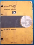 John Deere 444D 544D 644D Loader Service Shop Technical Test Manual TM-1341. Fixed Price $109.99.