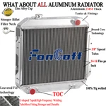 3 Core Radiator Fit Nissan Forklift APJ01A15U CPJ01A18PU CPJ01A15PV 214606G102.. Fixed Price $239.00.