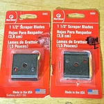 Lot Of Packs Red Devil 3062 1-1/2" Scraper Blades Fits 3040. Fixed Price $13.99.
