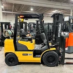 2020 Hyundai 25L-7A 5000LB Used Forklift Triple Mast Sideshift 3588 Hours. Fixed Price $18950.00.