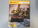 John Deere 200C Lc, 230C 270C Excavators Brochure Page Vg Condition. Fixed Price $40.00.