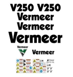 Vermeer V250 Vacuum Excavator Decal Kit For Vc. Fixed Price $160.00.