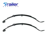 Pcs 3-LEAF Trailer Springs One Pair 24.25" Long 750 Lbs Each Dexter Fit. Fixed Price $56.99.