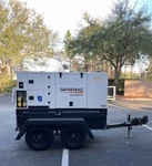 Generac Magnum 45 Kva Rental Grade Mobile Generator, T4F - No Def!. Fixed Price $19700.00.