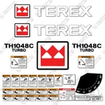 Fits Terex TH1048C Turbo Decal Kit Telehandler - 7 Year Outdoor 3M Vinyl!. Fixed Price $224.95.