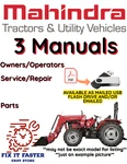 Mahindra 3616 Tractor Manual Operators Owner Service Parts Repair Shop Pdf Usb. Fixed Price $34.99.