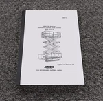 Aichi RV-093 RV-123 Crawler Elevating Scissor Lift Shop Service Repair Manual. Fixed Price $124.74.