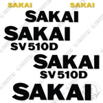 Fits Sakai SV510D Decal Kit Roller - 7 Year Outdoor 3M Vinyl!. Fixed Price $174.95.