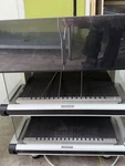 Hatco HXW-04 Countertop Curved Glass Heated Display Case Warmer, 2-SHELF. Fixed Price $500.00.