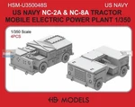 HSMU350048U 1:350 Models Us Navy NC-2A & NC-8A Tractor Mobile Electric Power. Fixed Price $29.74.