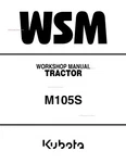 Kubota M105S Tractor Service Repair Workshop Manual. Fixed Price $60.00.