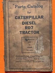 Caterpillar Diesel RD7 Tractor Machines 9G1 9G2875, Form 4315. Fixed Price $16.88.