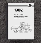 Parts Manual Fits O&k Wheel Loader Model 1900Z-TB109 1988. Fixed Price $37.00.