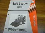 Gehl SL5620 Skid Steer Loader Owner Operator Maintenance Manual. Fixed Price $88.41.