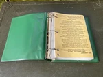 Original Truck Operator's Manual Binder Am General M1038 M1037 M998A1 Tm. Fixed Price $55.00.