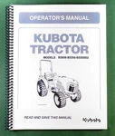 Kubota B2650 B3350SU Operator's Manual: 112 Pages & Protective Covers!. Fixed Price $23.20.