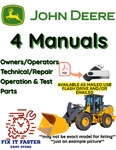 John Deere 544K Loader Owners Operation & Test Technical Parts Manual Pdf Usb. Fixed Price $35.00.