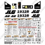 Fits Jlg 1932R Decal Kit Scissor Lift - Warning Sticker Set Logos 3M Vinyl!. Fixed Price $194.95.