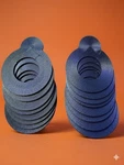 Bucket Pin Shim Kit 35MM For Excavator And Skid Steer 16PCS. Fixed Price $29.95.