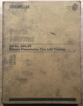 Caterpillar DP40 DPL40 Forklift Truck Parts Manual Book. Fixed Price $69.99.