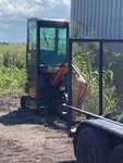 2024 Industrial FF13R Mini Excavator Enclosed Gasoline. Fixed Price $5799.00.