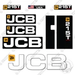 Fits Jcb 215T Super Track Loader Decal Kit - 7 Year Outdoor 3M Vinyl!. Fixed Price $174.95.