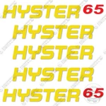 Fits Hyster E65XN-40 Kit Equipment Decals Forklift 7 Year 3M Vinyl!. Fixed Price $74.95.
