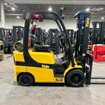 2020 Yale GLC050LX 5000LB Used Forklift Triple Mast Sideshift 7766 Hours. Fixed Price $12950.00.
