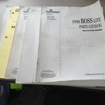 Lot Of 5 Manuals/catalog:boss Lite Catalog, Light Tower Manual, See Discription. Fixed Price $37.00.
