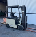 Crown 50-FCTT-188 5,000 Lbs Electric Forklift 188" Height Side Shifter. Fixed Price $4355.00.