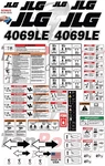 Fits Jlg 4069LE Scissor Lift Decal Kit Laminated 3M Vinyl 8-YEAR Outdoor. Fixed Price $185.95.