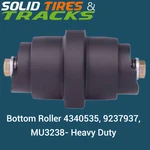 Excavator Bottom Roller 4340535/ 9237937/ MU3238 For Hitachi EX22, John Deere. Fixed Price $185.00.