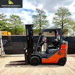 2020 Toyota 8FGC35U-BCS Forklift 8,000 Lbs Lpg Stage Cushion 3.7L- 7,243 Hrs. Fixed Price $14450.00.