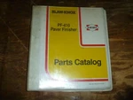 Blaw Knox PF-410 Asphalt Paver Finisher Factory Parts Catalog Manual Xo. Fixed Price $125.54.