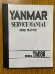 Tractor Technical Workshop Repair Manual Yanmar YM186D Diesel. Fixed Price $33.97.