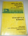 John Deere 4475 Skid Steer Loader Operators Manual Jd Original! OMM123744 H5. Fixed Price $31.49.