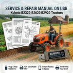 Kubota B2320 B2620 B2920 Tractor Service Repair Workshop Manual On Usb. Fixed Price $23.99.