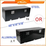 48"X18"X18" Inch Black Underbody Tool Box Truck Trailer Pickup Trunk Flatbed. Fixed Price $339.16.