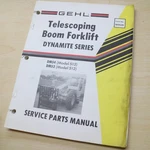 Gehl DM54 513 DM52 512 Dynalift Telehandler Forklift Service Parts Book Manual. Fixed Price $38.97.