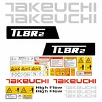 Decal Kit Fits Takeuchi Skid Steer W/safety Stickers Usa Free Ship!. Fixed Price $156.98.