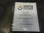 Smith Challenger SCM100 Front Mount Sweeper Parts Book Manual. Fixed Price $50.00.