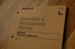Caterpillar CB-634C Compactor Roller Owner Operator Operation Maintenance Manual. Fixed Price $48.72.