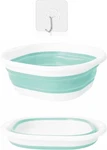 Collapsible Wash Basin, Ultra-slim 1.4 Foldable Sink Tub (3.5L) With Hook,. Fixed Price $11.99.