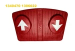 1340470 1306622 Hyster Forklift Pedal Pad 5800475-27 Yale Monotrol System. Fixed Price $39.50.