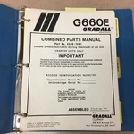 Gradall G660E Excavator Parts Manual Book Catalog Guide List Telescopic Backhoe. Fixed Price $49.99.