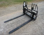 Bradco 60" 5,500 Pound Walk Through Pallet Forks Attachment Fits Skid Steer. Fixed Price $1160.99.