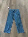 Womens Calvin Klein Straigt Leg Jeans Nwt Dark Blue 27" Inseam Size 14. Fixed Price $24.77.