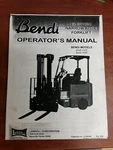 Bendi Forklifts B30E-180D And B40E-180D Operators Manual. Fixed Price $29.60.